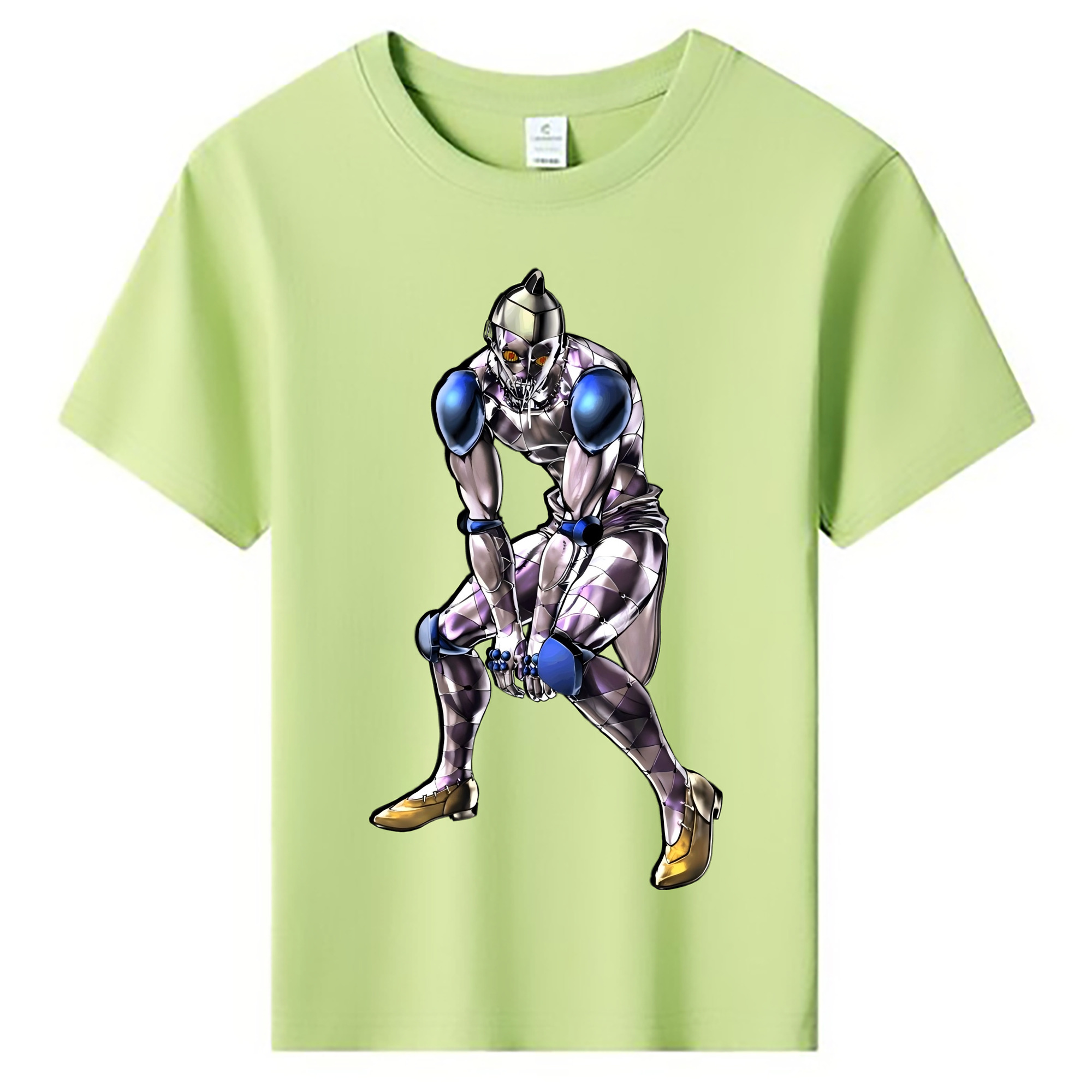 （画像用） ジョジョの奇妙な冒険 JoJo's Bizarre Adventure 綿100％キッズTシャツ（フロントプリント）